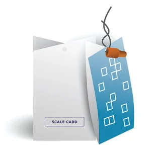 Scale card